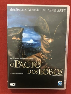 DVD - O Pacto dos Lobos- Mark Dacascos- Monica Belluci - Semi