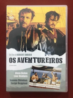 DVD - Os Aventureiros - Alain Delon/ Lino Ventura - Seminovo