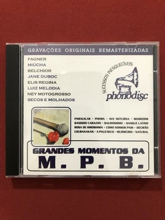 CD - Grandes Momentos Da M.P.B. - Nacional - Seminovo