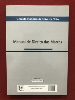 Livro - Manual De Direito Das Marcas - Geraldo H. - Semin. - comprar online