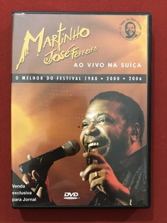 DVD - Martinho Da Vila - Ao Vivo Na Suiça - Seminovo