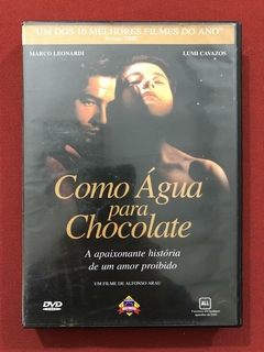 DVD - Como Água Para Chocolate - Marco Leonardi - Seminovo