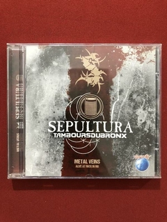 CD - Sepultura - Tamboursdubronx - Metal Veins - Nacional