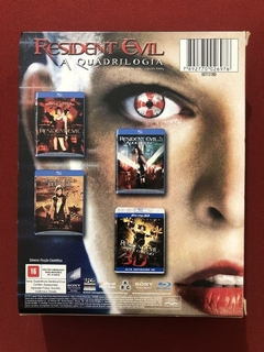 Blu-ray- Resident Evil - A Quadrilogia - 4 Discos - Seminovo - comprar online
