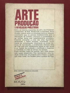 Livro - Arte: Produção E Revolução Proletária - Boris Arvatov - Moraes - comprar online