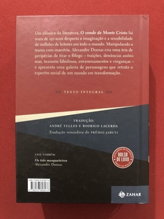 Livro - O Conde De Monte Cristo - Alexandre Dumas - Zahar - Seminovo - comprar online