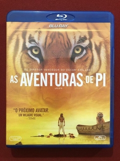 Blu-ray - As Aventuras De Pi - Ang Lee - Seminovo