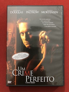 DVD - Um Crime Perfeito - Michael Douglas - Seminovo