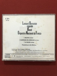 CD - Leonard Bernstein Regendo Ravel - Nacional - 1978 - comprar online
