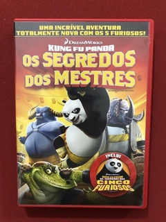 DVD- Kung Fu Panda:Os Segredos dos Mestres- Jack Black- Semi