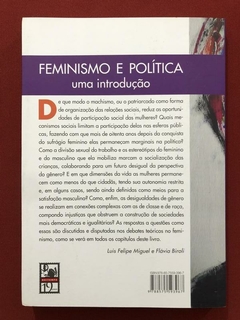 Livro - Feminismo E Política - Luis Felipe Miguel - Boitempo - Seminovo - comprar online