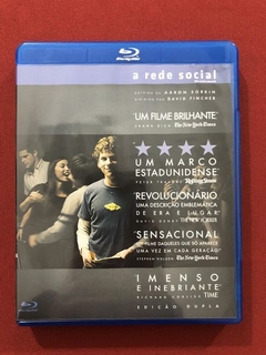 Blu-ray Duplo - A Rede Social - David Fincher - Seminovo na internet