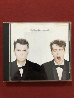 CD - Pet Shop Boys - Actually - Importado Japonês