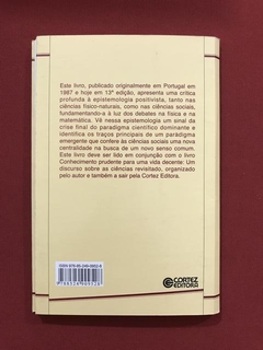 Livro - Um Discurso Sobre As Ciências - Editora Cortez - comprar online