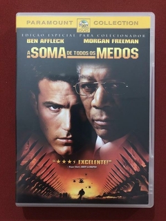 DVD - A Soma De Todos Os Medos - Morgan Freeman - Ben A.