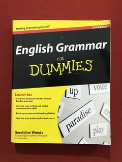 Livro - English Grammar For Dummies - Geraldine Woods - Ed. Wiley