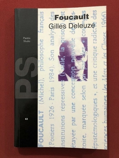 Livro - Foucault - Gilles Deleuze - Editora Paidós - Seminovo