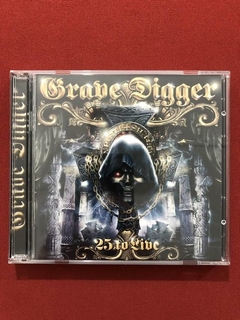 CD Duplo - Grave Digger - 25 To Live - Seminovo