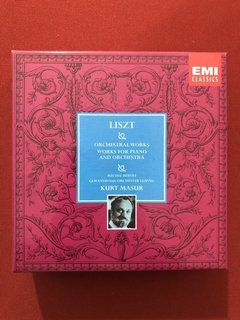 CD - Box Liszt - Orchestral Works - Importado - Seminovo