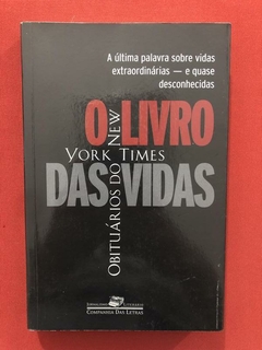 Livro - O Livro Das Vidas - Cia. Das Letras - Seminovo