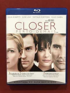 Blu-Ray - Closer: Perto Demais - Julia Roberts - Seminovo