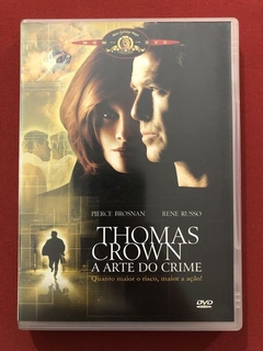 DVD- Thomas Crown - A Arte Do Crime - Pierce Brosnan - Semin
