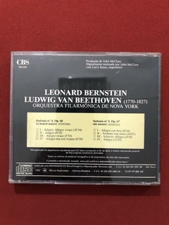 CD - Beethoven - Symphonies 4/5 - Leonard Bernstein - comprar online