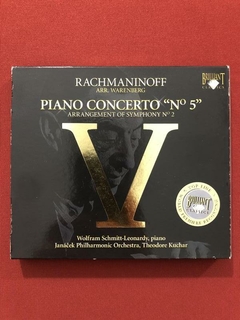 CD - Rachmaninoff - Piano Concerto No. 5 - Importado - Semin