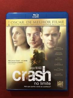Blu-ray - Crash - No Limite - Sandra Bullock - Seminovo