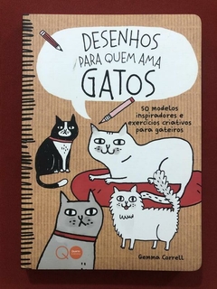 Livro - Desenhos Para Quem Ama Gatos - Gemma Correll - Seminovo
