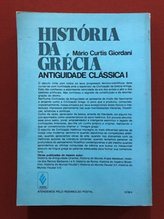 Livro - História Da Grécia - Mário Curtis Giordani - Ed. Vozes - comprar online