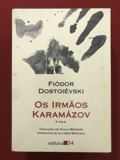 Livro - Box Os Irmãos Karamázov - Fiódor Dostoiévski - Editora 34 - Novo