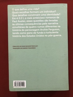 Livro - 4321 - Paul Auster - Ed. Cia. Das Letras - Seminovo - comprar online