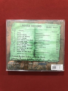 CD - Quiet Riot - Rehab - Nacional - Seminovo - comprar online