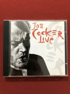 CD - Joe Cocker - Live - Nacional - 1990