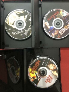 DVD - Box Desejo De Matar - 3 DVDs - Charles Bronson - Sebo Mosaico - Livros, DVD's, CD's, LP's, Gibis e HQ's