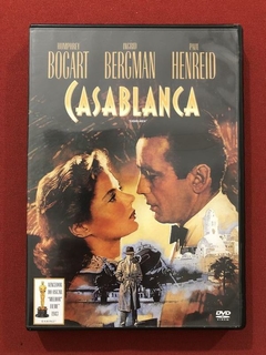 DVD - Casablanca - Paul Henreid - Humphrey Bogart - Seminovo