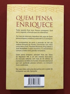 Livro - Quem Pensa Enriquece - Napoleon Hill - Fundamento - Seminovo - comprar online