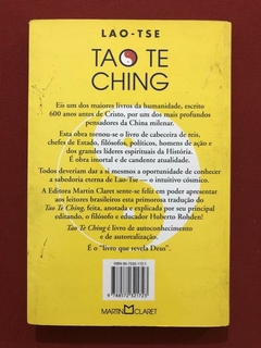 Livro - Tao Te Ching - Lao Tsé - Martin Claret - Seminovo - comprar online