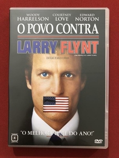 DVD - O Povo Contra Larry Flynt - Woody Harrelson - Seminovo