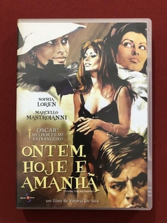 DVD - Ontem, Hoje E Amanhã - Sophia Loren - Seminovo