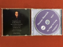 CD - Dionne Warwick - No Night So Long - Importado - Semin na internet