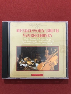 CD - Mendelssohn / Bruch / Beethoven - Nacional - 1988
