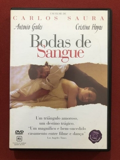DVD - Bodas De Sangue - Antonio G. - Carlos Saura - Seminovo
