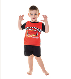 PIJAMA NENE M/ CORTA Y SHORT CARS (20518)