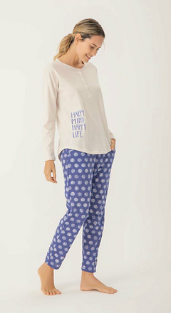 PIJAMA M/LARGA Y P/LARGO DOTS (WO15122)