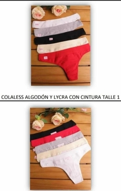 COLALESS ALGODON C/ CINTURA (27CIN) en internet