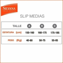 SLIP MEDIA MEDICA TALLE ESPECIAL (M50815X) en internet