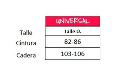 PACK X2 UNIVERSAL ALGODON Y LICRA C/BORDE PUNTILLA (6045) en internet