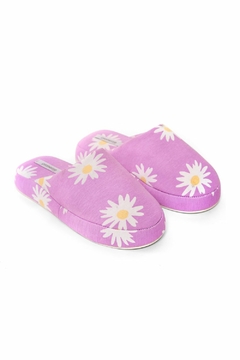 PANTUFLON SUELA GOMA FLOWERS (PR30005I21)